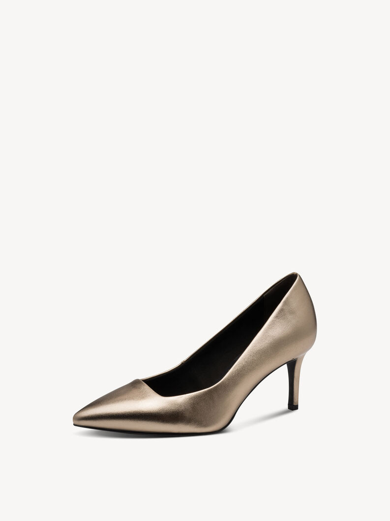 Pumps - metallic, BRONCE, hi-res