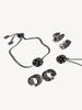 Glitzer Sparkel Set silber, , hi-res