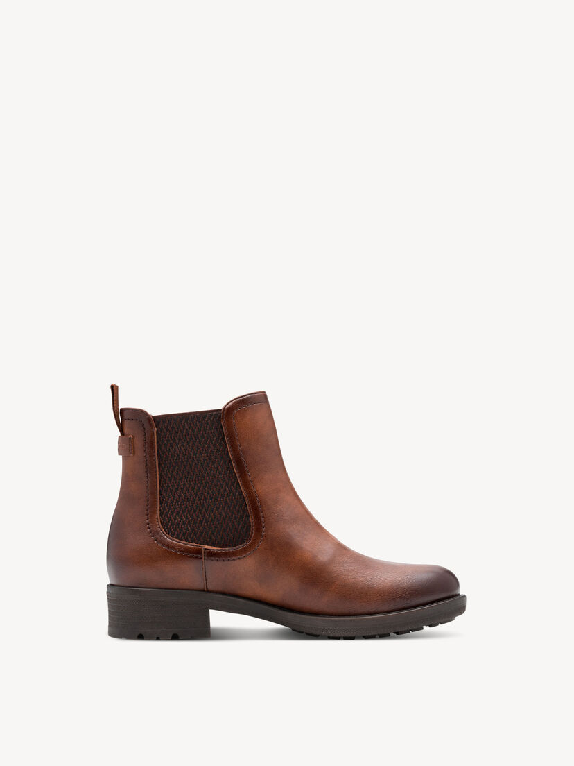 Chelseaboot - bruin, cognac, hi-res