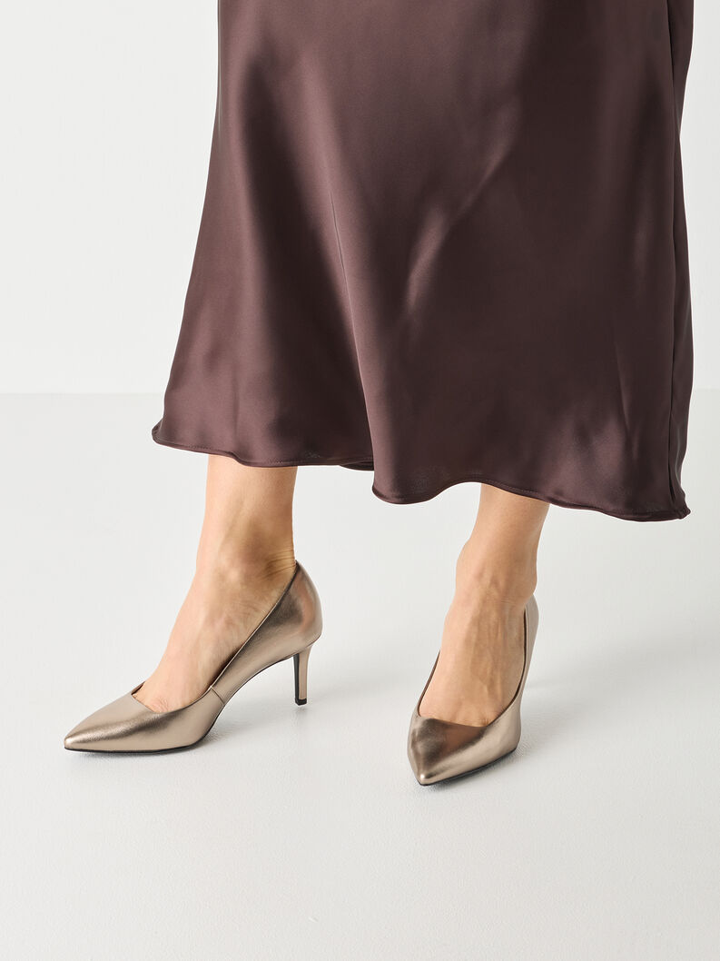 Pumps - metallic, BRONCE, hi-res