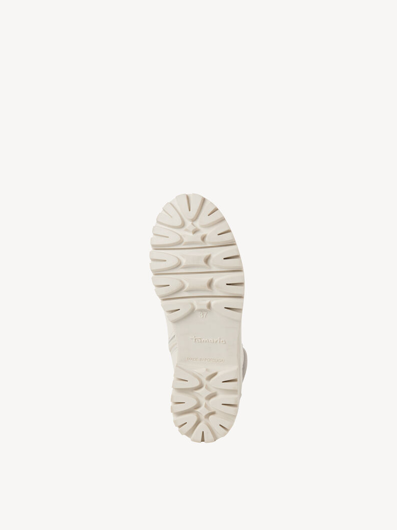 Lederstiefelette - wei&szlig; Warmfutter, OFFWHITE, hi-res