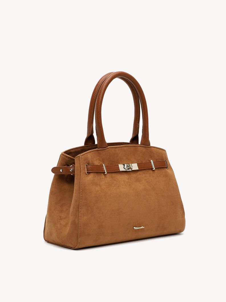 Sac cabas - marron, cognac, hi-res