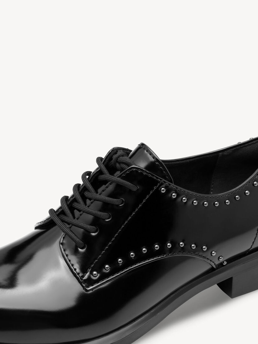 Lage schoen - zwart, BLACK, hi-res