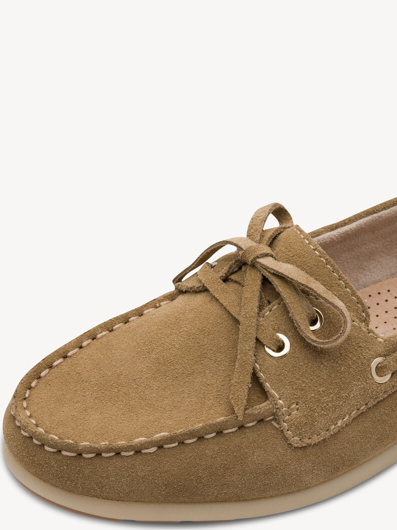 Ledermoccassin - braun, braun, hi-res