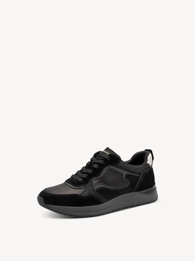 Sneaker - zwart, BLACK, hi-res