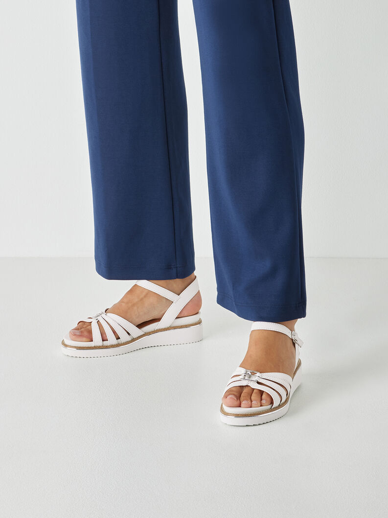 Ledersandalette - wei&szlig;, WHITE, hi-res