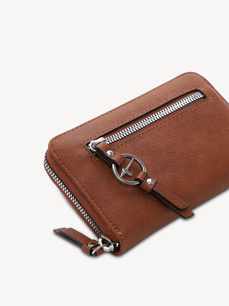 Wallet, cognac, hi-res