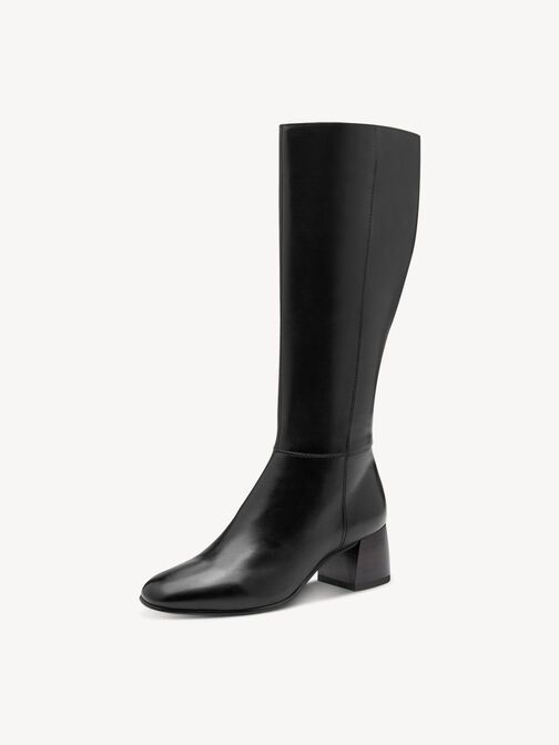 Bottes, BLACK LEATHER, hi-res