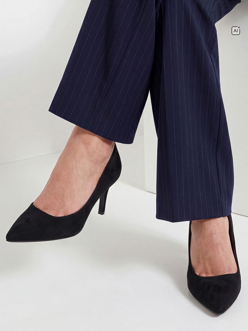 Pumps - zwart, BLACK, hi-res