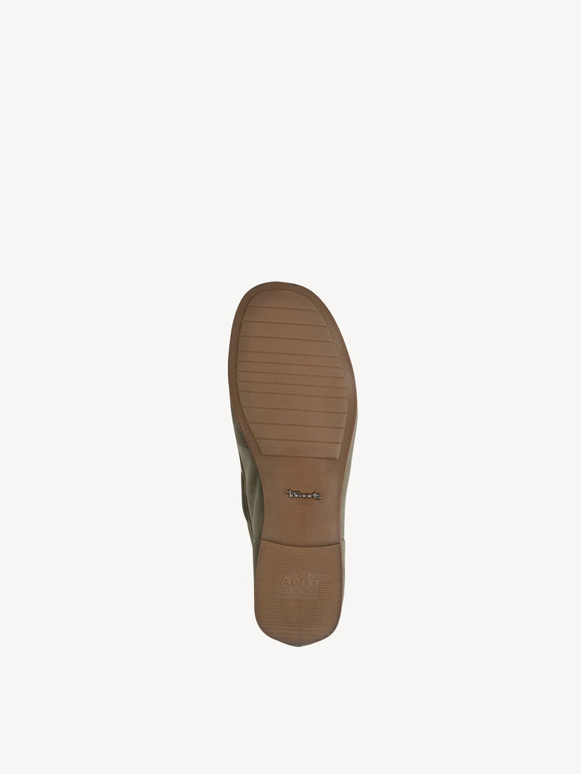 Leren Mocassin - groen, SAGE, hi-res