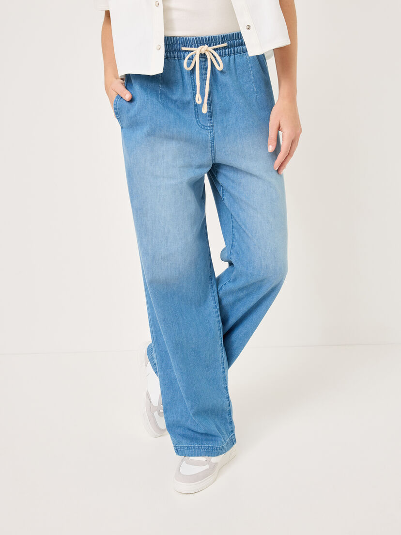 Jeans - blauw, Light Mid Blue Denim, hi-res