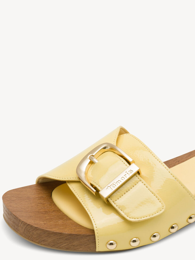 Slipper - geel, YELLOW, hi-res