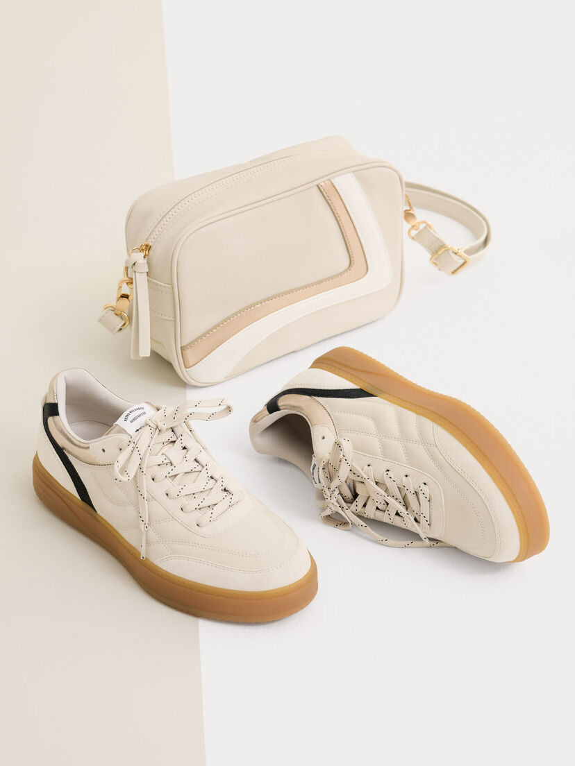 Sneaker - beige, IVORY COMB, hi-res