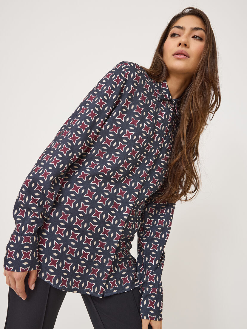 Blouse - blauw, Night Sky/Fig/Whitecap Gray, hi-res