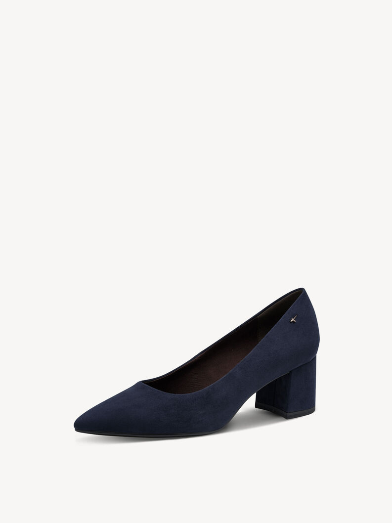 Pumps - blauw, NAVY, hi-res