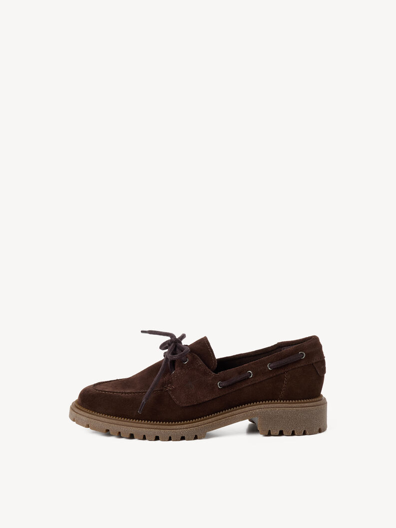 Ledermoccassin - braun, MOCCA, hi-res