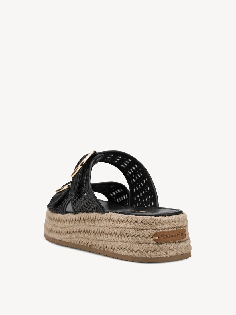 Slipper, BLACK, hi-res