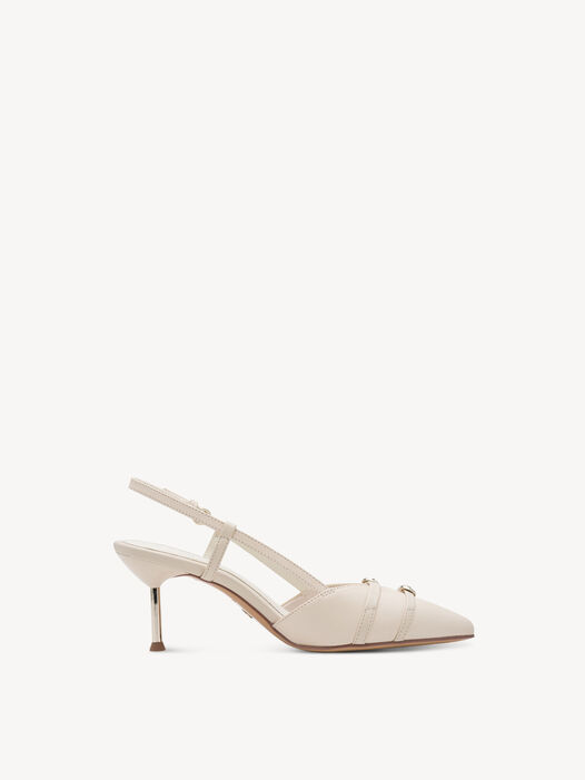 Slingpumps, IVORY LEATHER, hi-res