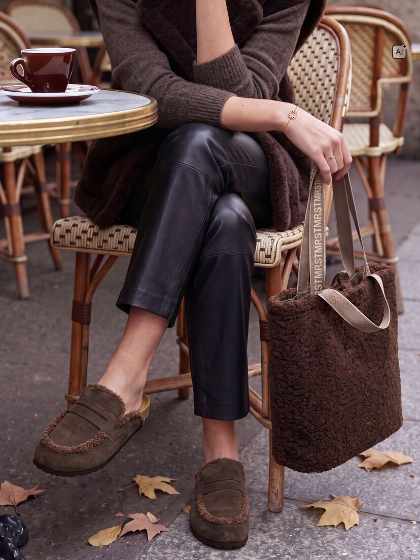 Slipper - bruin, MOCCA, hi-res