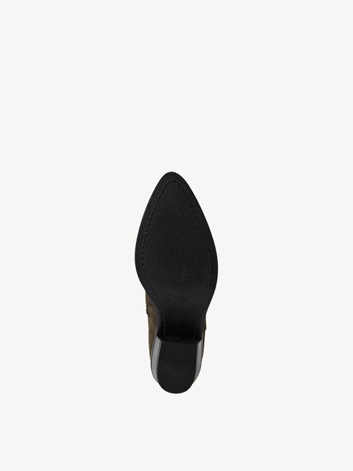 Bottine, BLK LEA./OLIVE, hi-res