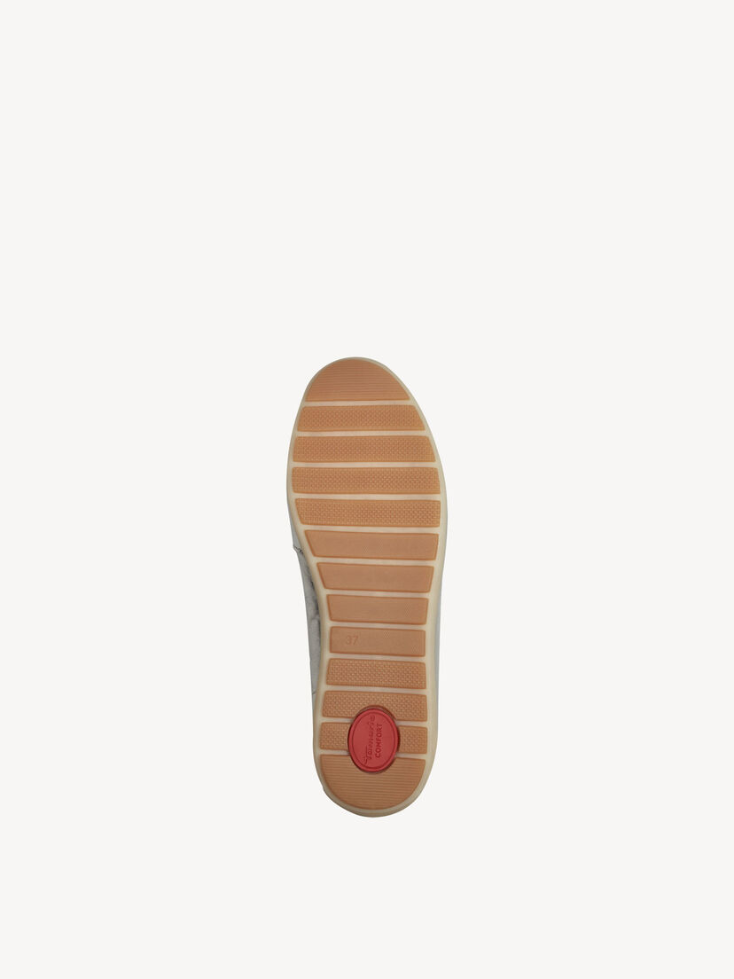 Leren Mocassin - goud, LT GOLD, hi-res