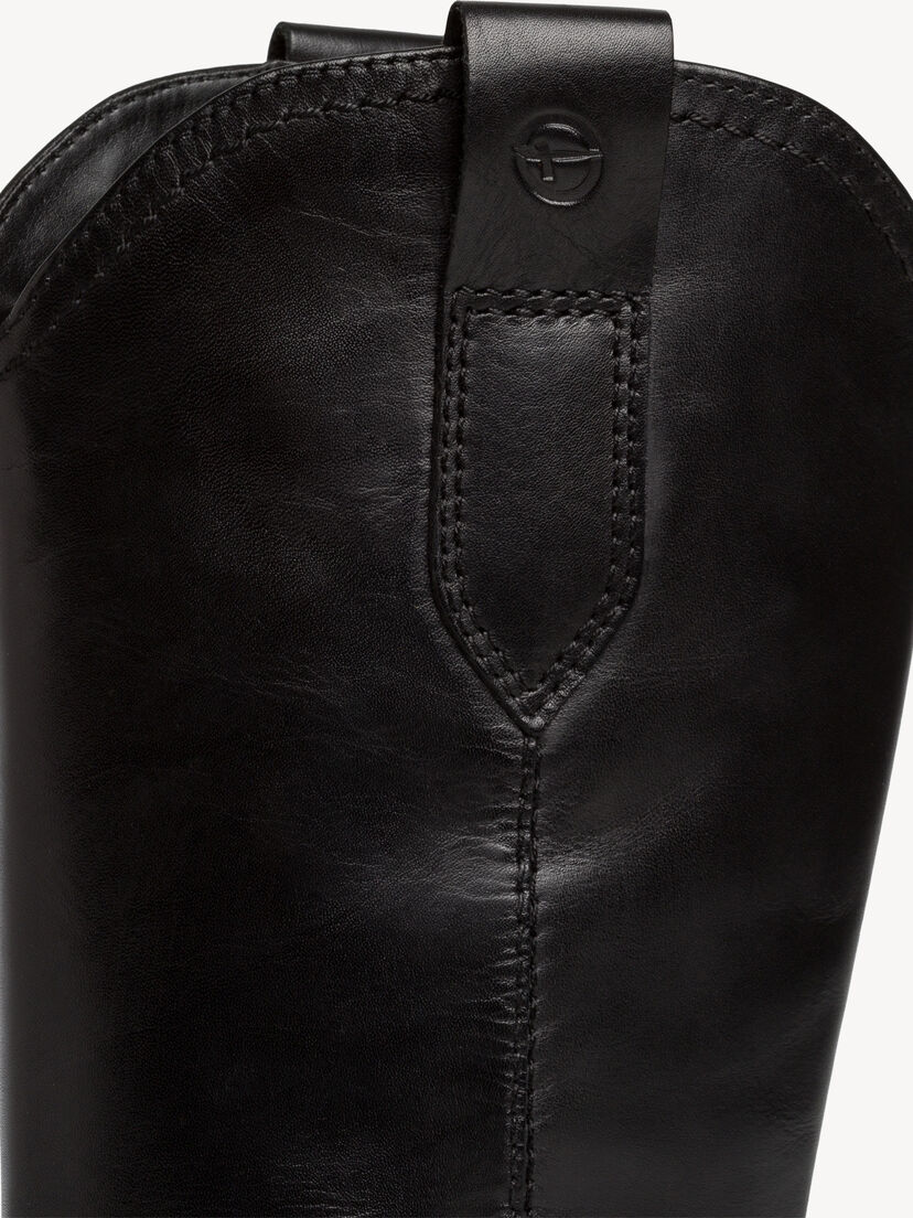 Laarzen, BLACK LEATHER, hi-res