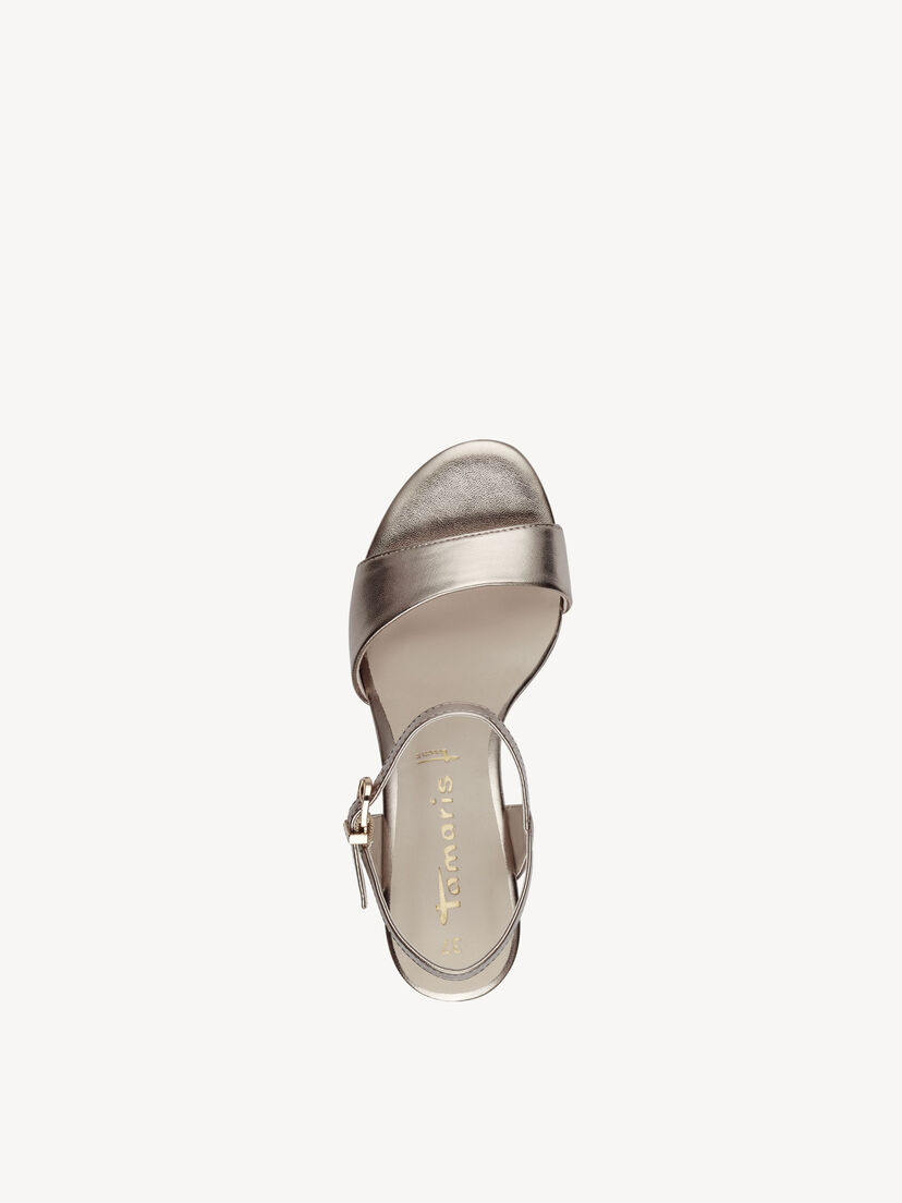 Sandaaltje, LIGHT GOLD, hi-res