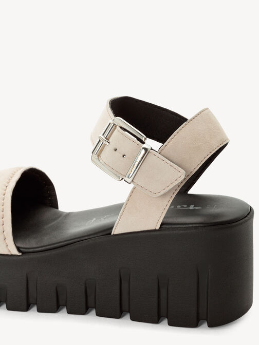 Sandalette, TAUPE SUE./BLK, hi-res