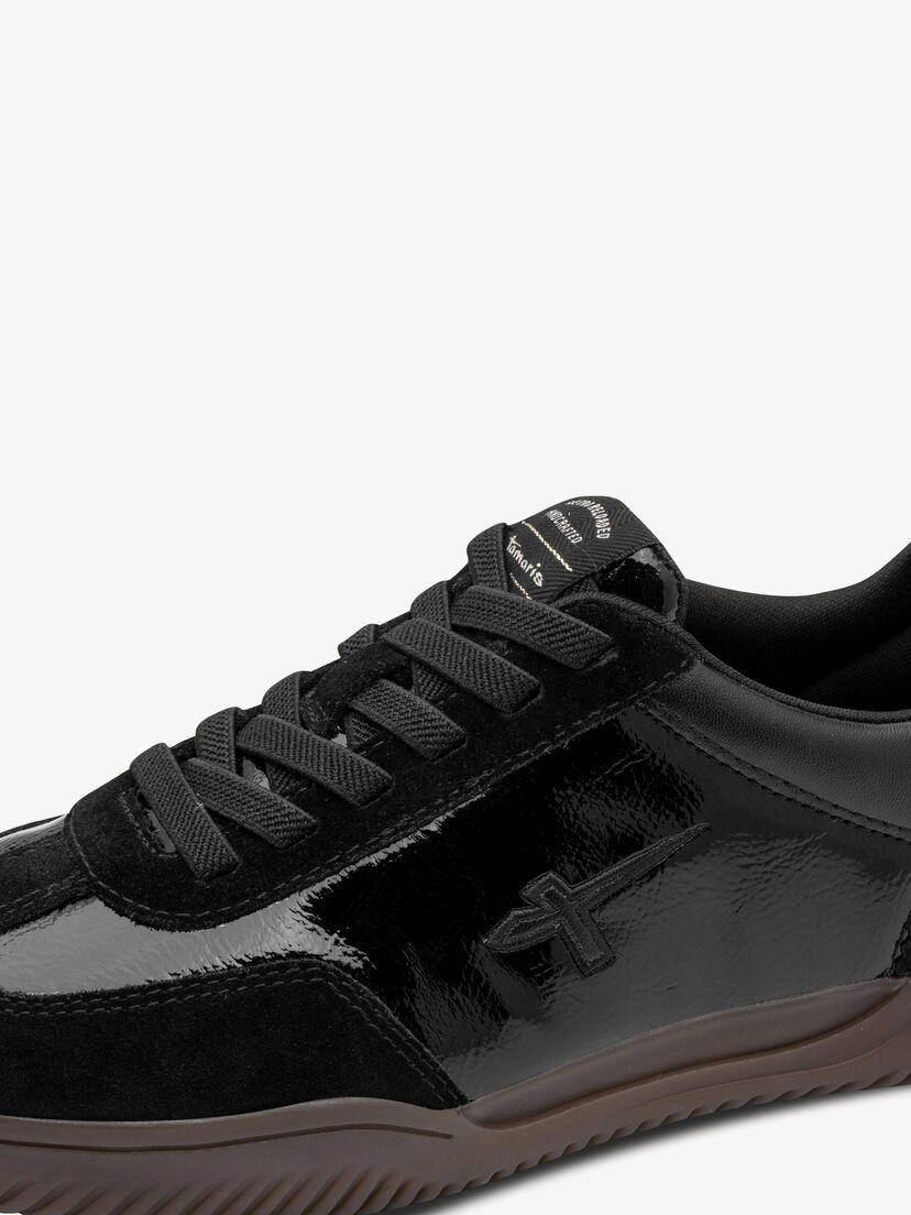 Sneaker - zwart, BLACK PATENT, hi-res