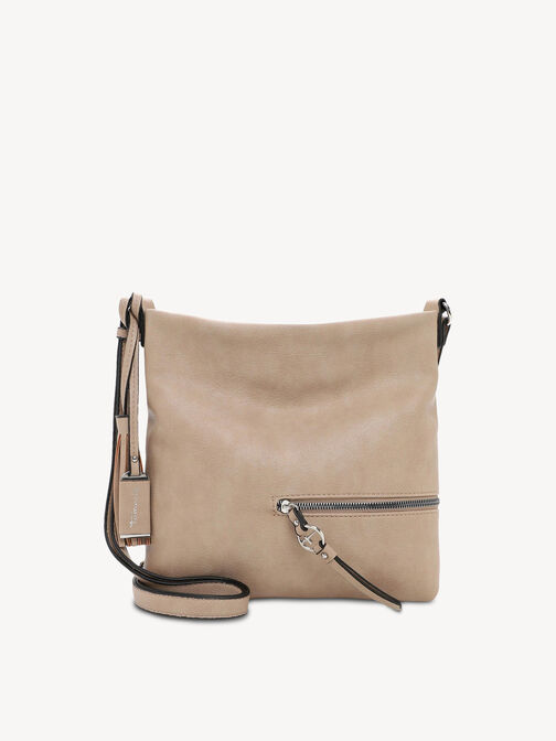 Satchel, taupe, hi-res