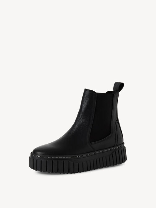 Bottine Chelsea, BLACK LEATHER, hi-res