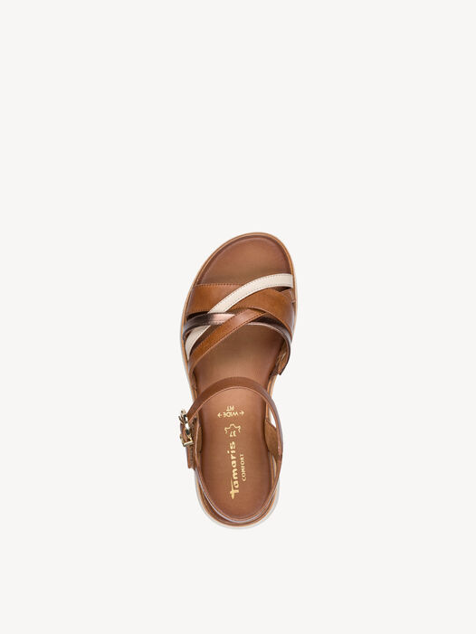Sandaal, COGNAC COMB, hi-res