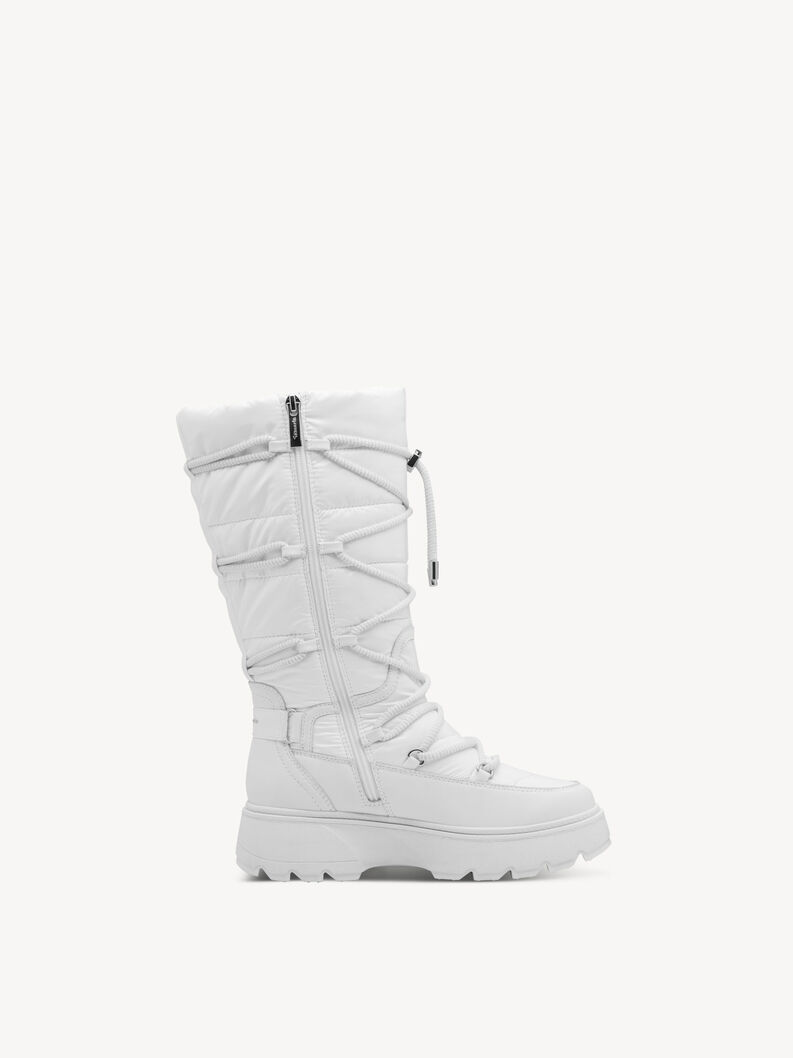Boots - white warm lining, WHITE, hi-res