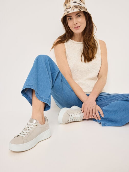 Sneaker, BEIGE NUBUK, hi-res
