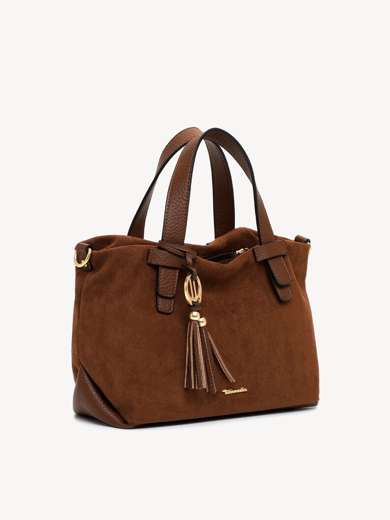 Shopping bag - brown, cognac, hi-res