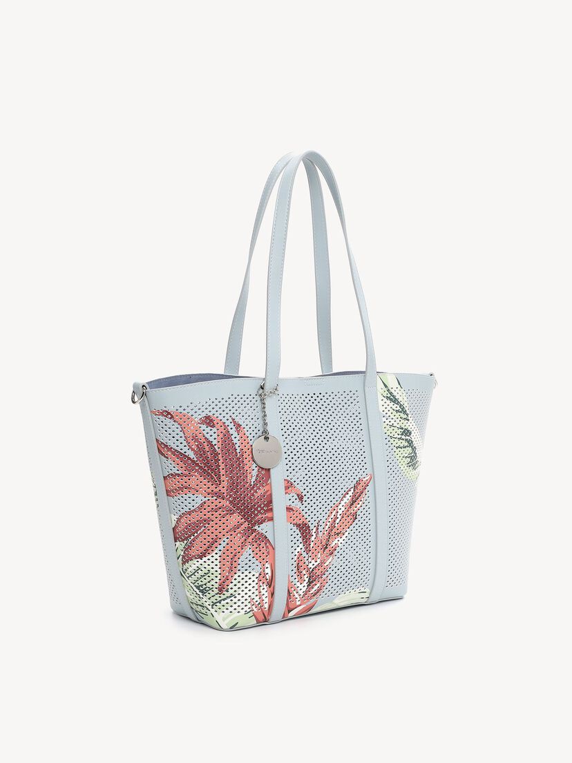 Shopper - blauw, lightblue, hi-res