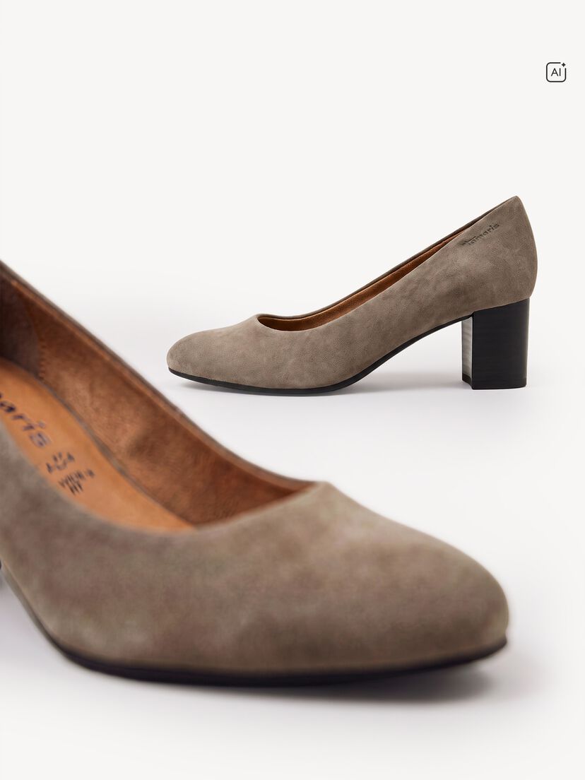 Pumps, TAUPE SUEDE, hi-res