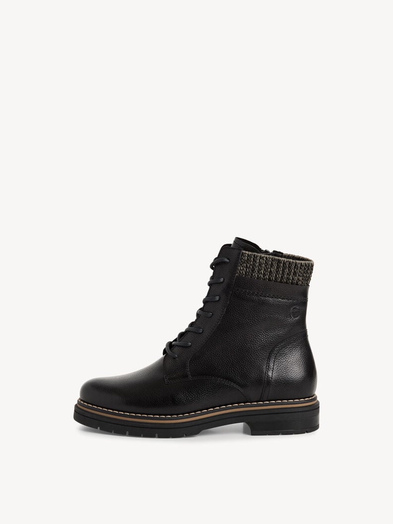 Bottine - noir, BLACK LEATHER, hi-res