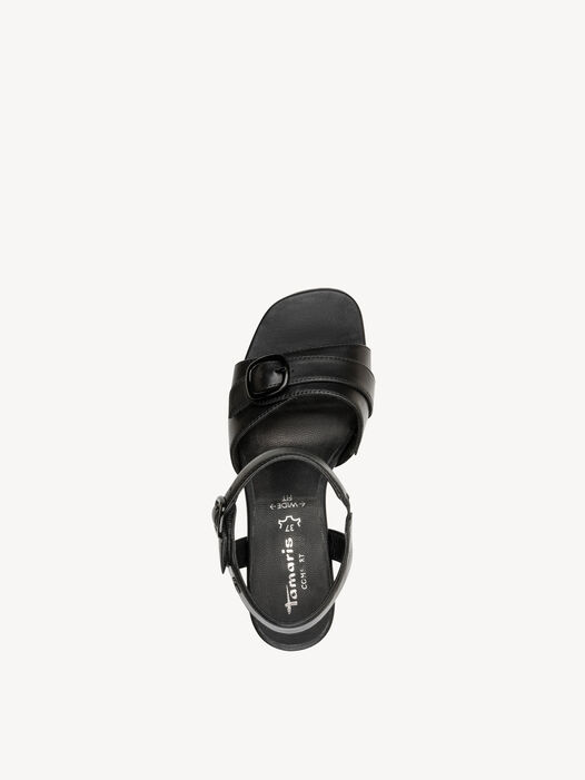 Sandaaltje, BLACK NAPPA, hi-res