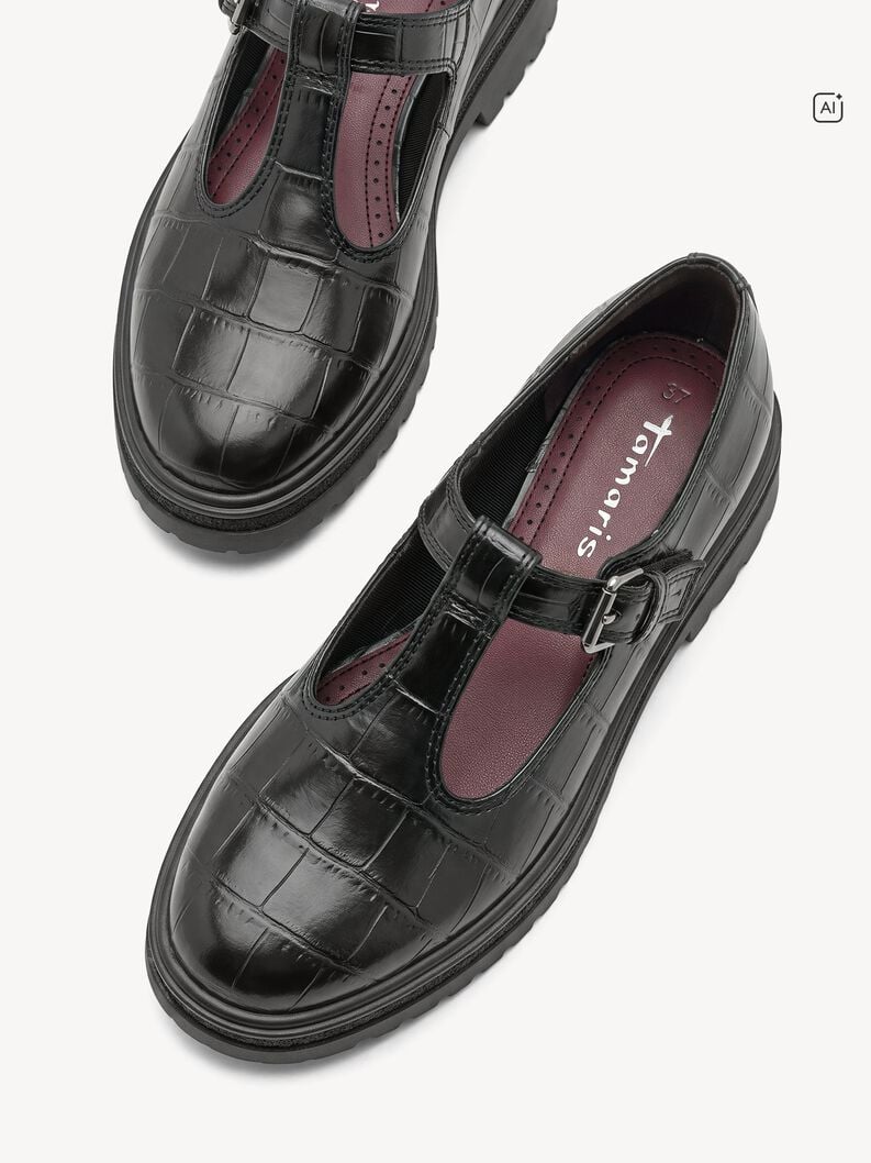 Slipper, BLACK CROCO, hi-res