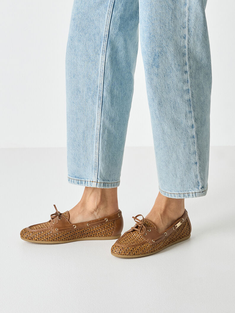 Moccassin - braun, COGNAC STRUCT., hi-res