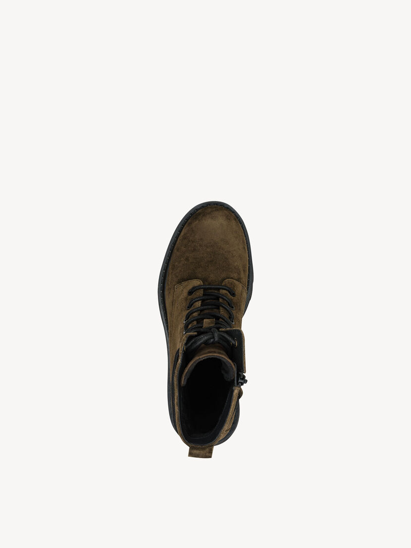 Enkellaarsje, OLIVE SUEDE, hi-res