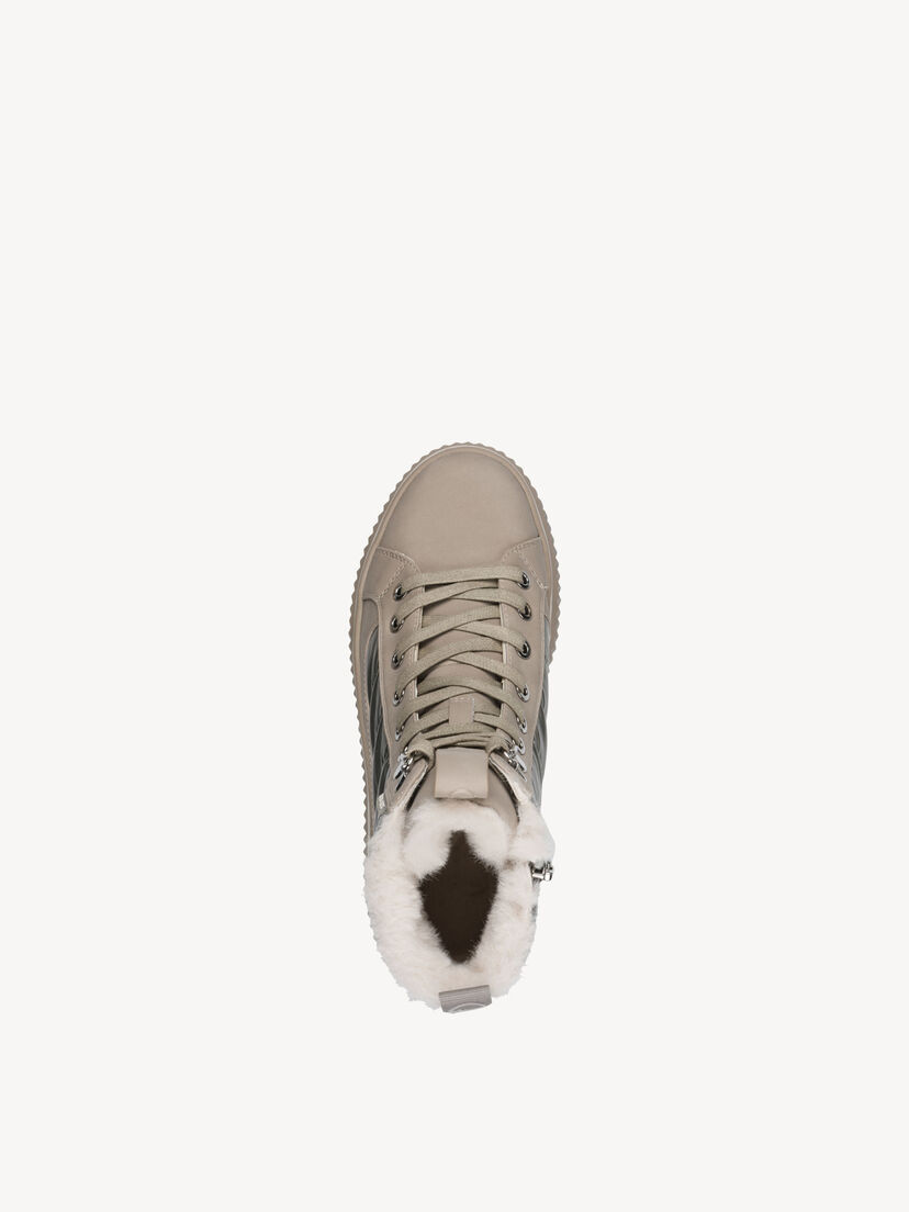 Enkellaarsje - beige warme voering, CHAMPAGNE, hi-res