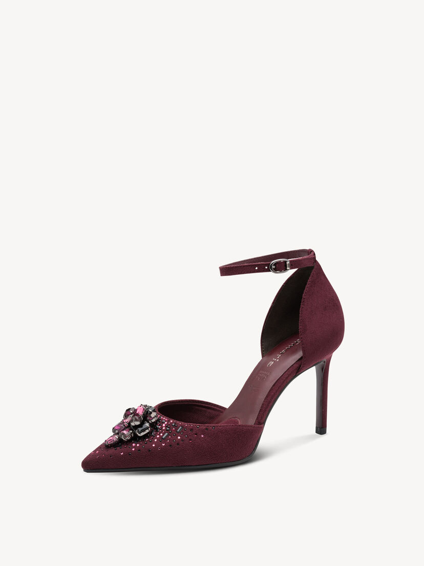 Pumps - rood, MERLOT, hi-res