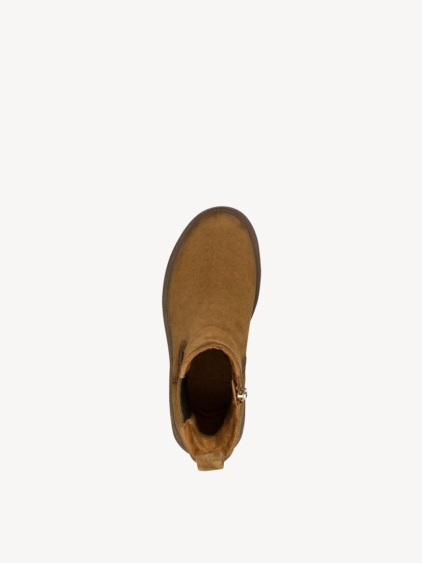 Leren Chelseaboot - bruin, cognac, hi-res