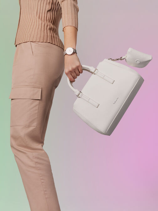 Shopper, white, hi-res