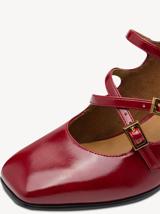 Pumps, RED, hi-res