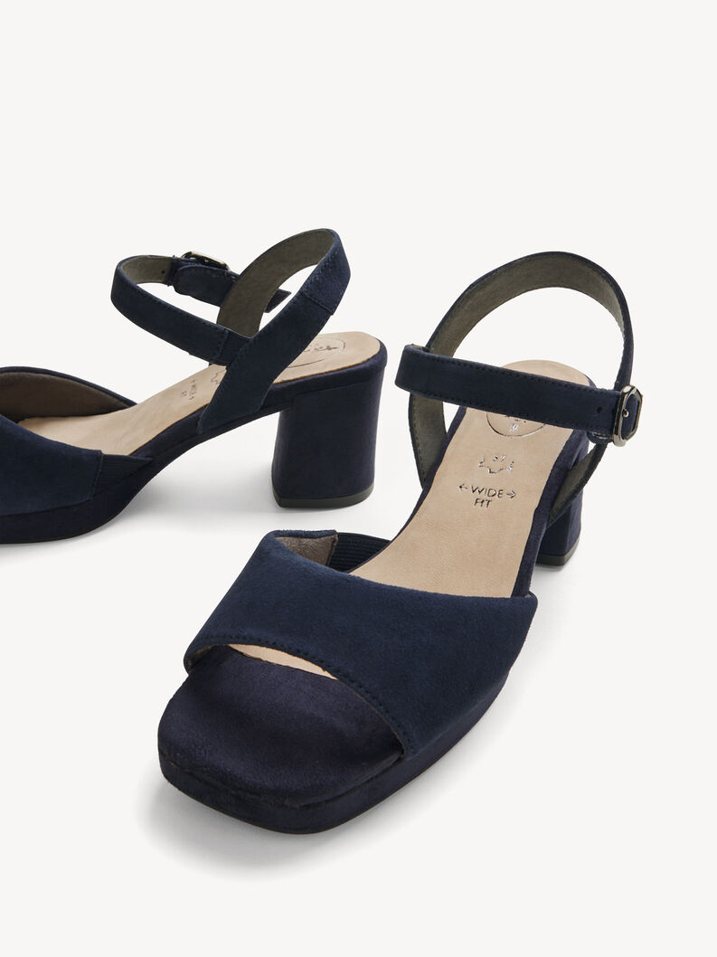 Sandalette, NAVY SUEDE, hi-res