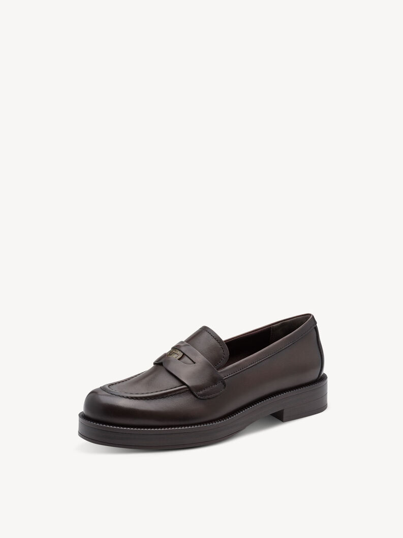 Lederslipper - braun, MOCCA, hi-res