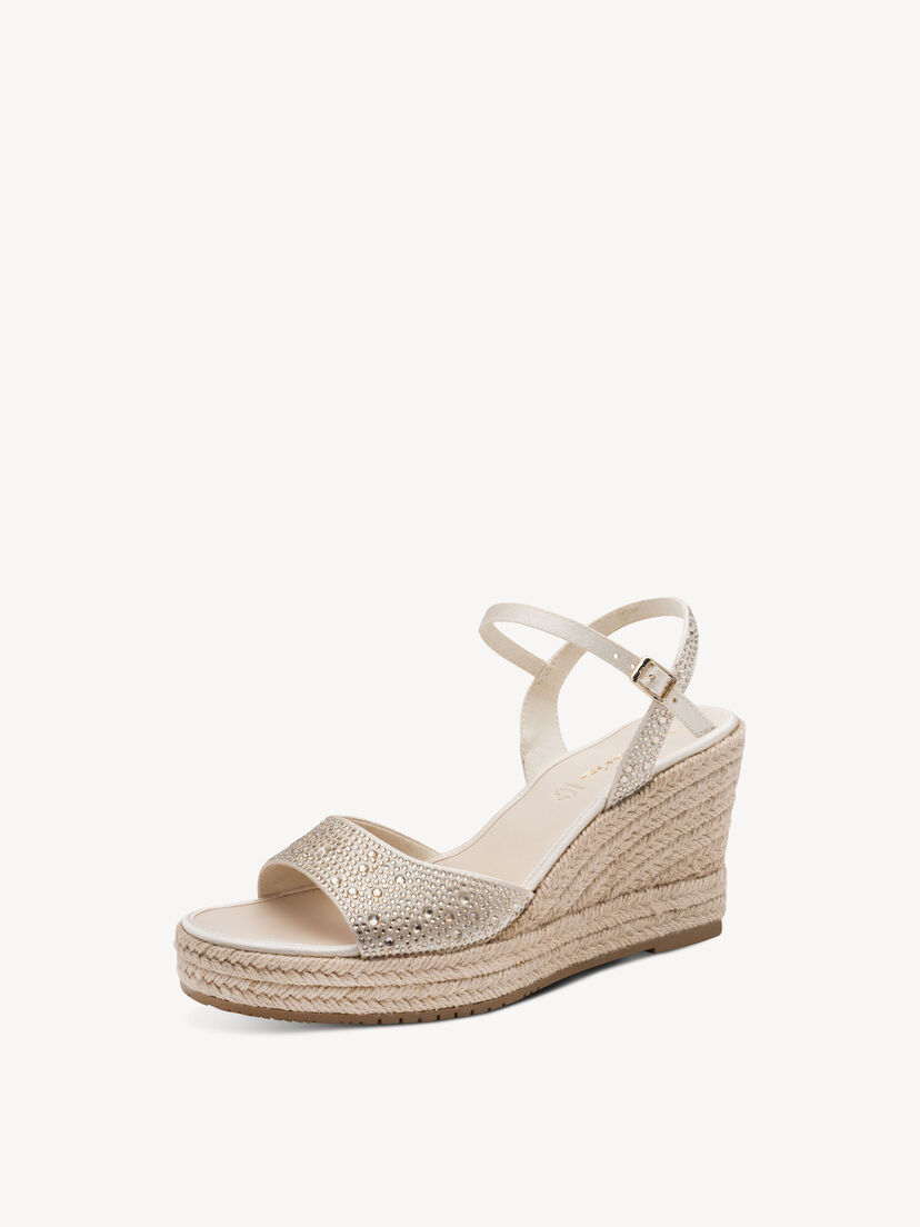 Sandaaltje - grijs, PEARL GLAM, hi-res